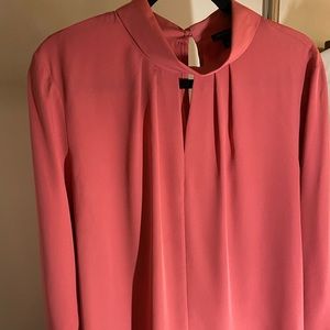 Ann Taylor Collared Dress Blouse